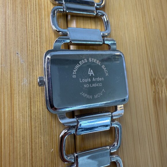 Vintage Louis Arden Hollow Out Sideways Tank Watch LA6432, 34mm - Picture 5 of 5